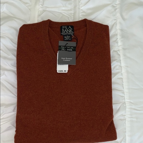 NWT Jos A Bank Cashmere Sweater - Picture 1 of 2